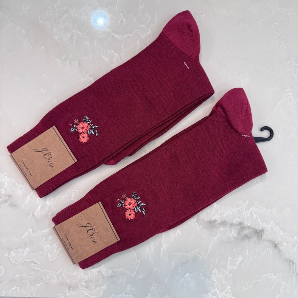 J. Crew 2 pairs critter socks